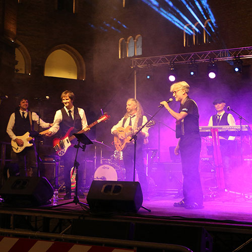 The Ladders feat. Orchestra Concordia. FabriJazz 2024. Photo by Giacomo Cesaroni