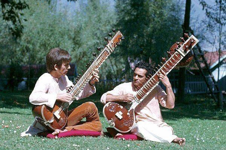 The sitar and Indian instruments in the Beatles