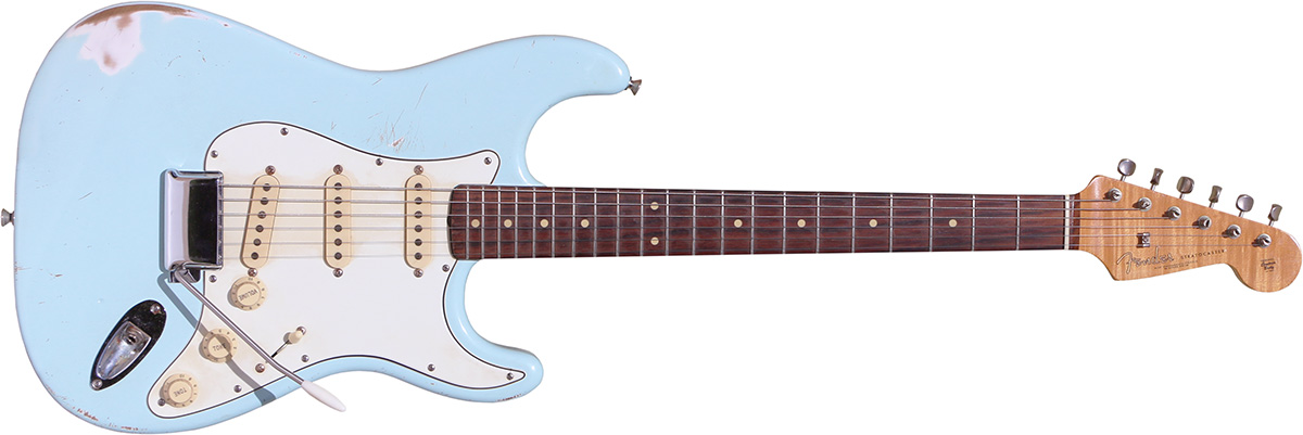 Sonic Blue Fender Stratocaster