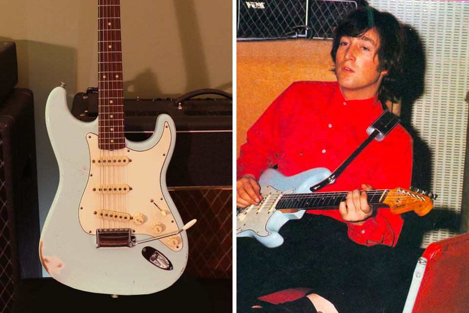 1961 Sonic Blue Fender Stratocaster