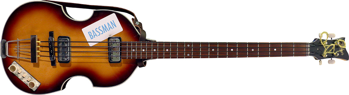 Hofner 500/1 Contemporary modified “Rooftop”