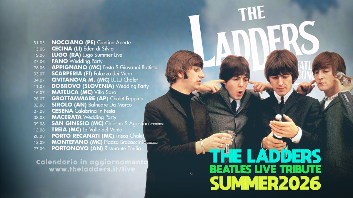 The Ladders Beatles live tribute Summer 2026