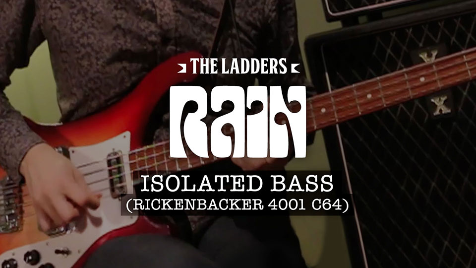 Rain 'Isolated bass' Rickenbacker 4001 C64 Fireglo (Beatles cover by The Ladders)