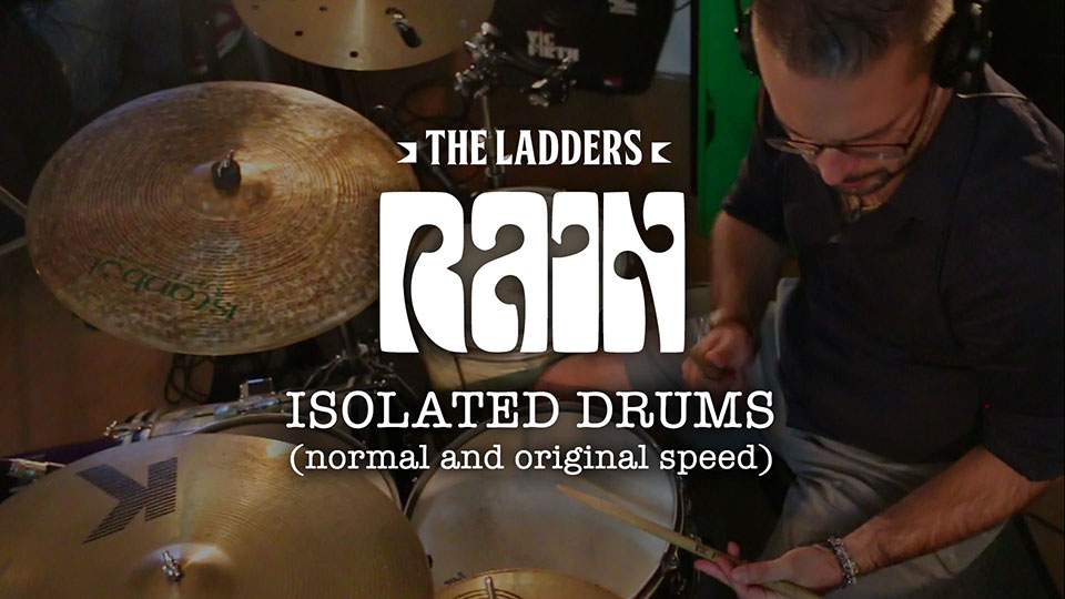 Rain 'Isolated drums' normal and original speed (Beatles cover by The Ladders)